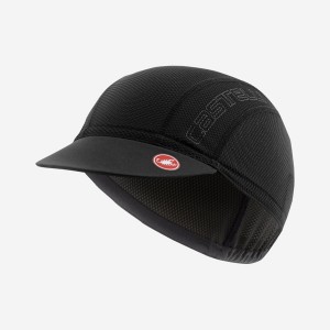 Black Men Castelli A/C 2 CYCLING Cap | 054873KJE