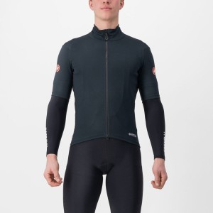 Black Men Castelli PERFETTO RoS 2 WIND Jackets | 372068MZL