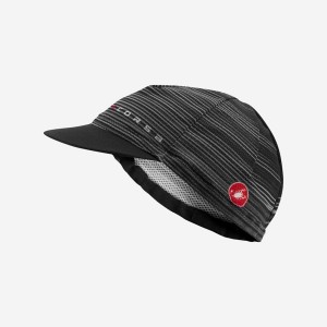 Black Men Castelli ROSSO CORSA Cap | 390761EWB