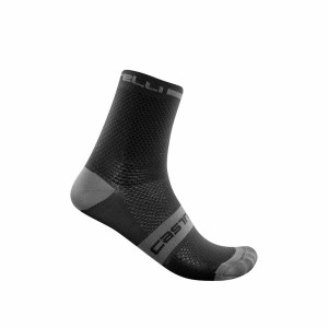 Black Men Castelli SUPERLEGGERA T 12 Socks | 140839DMS