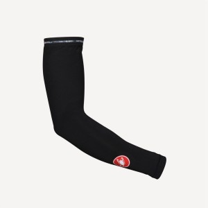 Black Men Castelli UPF 50 + LIGHT ARM SLEEVES Arm Warmer | 947125XEN