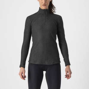 Black Women Castelli COLD DAYS W 2nd LAYER Base Layer | 948257ARB