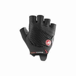 Black Women Castelli ROSSO CORSA 2 W Gloves | 714023UAD