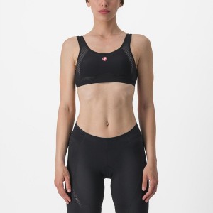 Black Women Castelli ROSSO CORSA BRA Base Layer | 329658SKE