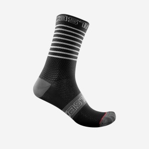 Black Women Castelli SUPERLEGGERA W 12 Socks | 526834USR