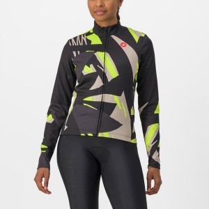 Black Women Castelli TROPICALE LS Jersey | 370218PGQ