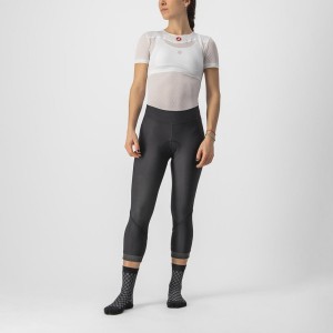 Black / Black Women Castelli VELOCISSIMA THERMAL KNICKER Leggings | 048153EJV