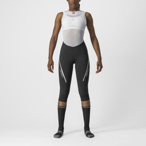 Black / Silver Women Castelli VELOCISSIMA 3 KNICKER Leggings | 094176RZJ