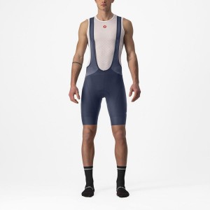 Blue Men Castelli ENDURANCE 3 Bib Shorts | 013746GHO