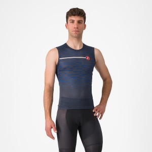 Blue Men Castelli INSIDER SLEEVELESS Jersey | 345097UIL