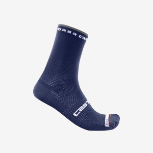 Blue Men Castelli ROSSO CORSA PRO 15 Socks | 390264YTA