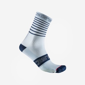 Blue Women Castelli SUPERLEGGERA W 12 Socks | 082693DRB