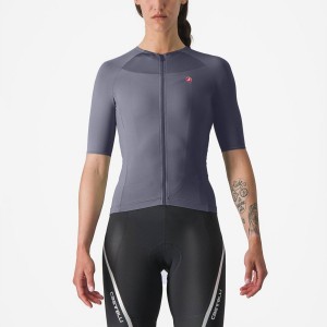 Blue Women Castelli VELOCISSIMA 2 Jersey | 867930XHS