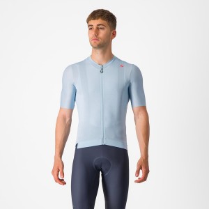 Blue / Blue Men Castelli ESPRESSO Jersey | 184593COY