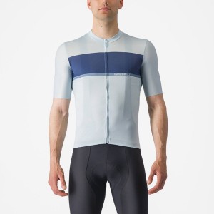 Blue / Blue / Grey Men Castelli TRADIZIONE Jersey | 903472HCM