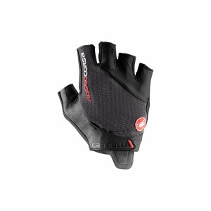 Dark Grey Men Castelli ROSSO CORSA PRO V Gloves | 208497TPZ