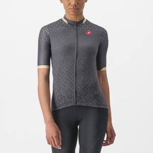 Dark Grey Women Castelli PEZZI Jersey | 954283YJE