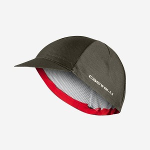 Deep Green Men Castelli ROSSO CORSA 2 Cap | 786194IUM