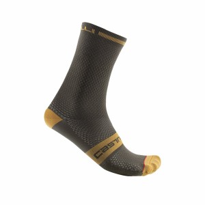 Deep Green Men Castelli SUPERLEGGERA T 12 Socks | 984061SAX