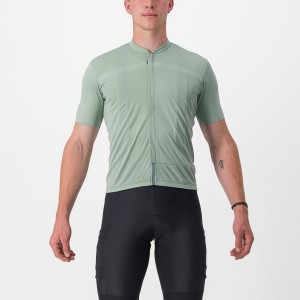 Green Men Castelli UNLIMITED ALLROAD Jersey | 096452VNI