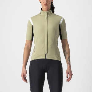 Green Women Castelli GABBA RoS 2 W Jackets | 856930POD