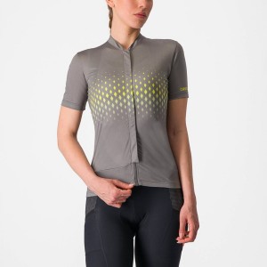 Grey Women Castelli UNLIMITED SENTIERO 3 Jersey | 740689TPH