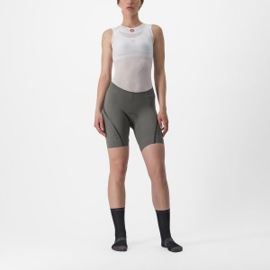 Grey / Dark Grey Women Castelli VELOCISSIMA 3 Shorts | 697532RYW