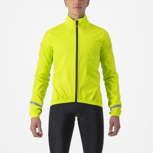 Light Green Men Castelli EMERGENCY 2 RAIN Protection | 748315XPV