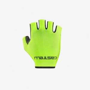 Light Green Men Castelli SUPERLEGGERA SUMMER. Gloves | 972843BUG