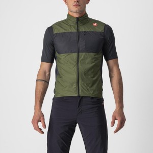 Light Green / Dark Grey Men Castelli UNLIMITED PUFFY Vest | 682415YSF