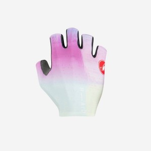 Multicolor Purple Men Castelli COMPETIZIONE 2 Gloves | 965180IGW