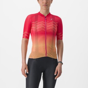 Orange Women Castelli CLIMBER'S 2.0 W Jersey | 932478DAR