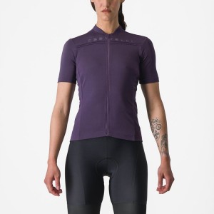 Purple Women Castelli ANIMA 4 Jersey | 956302LCY