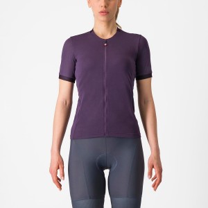 Purple Women Castelli LIBERA Jersey | 524619YQD