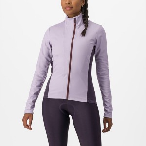 Purple Women Castelli TRANSITION 2 W Jackets | 819264EXY