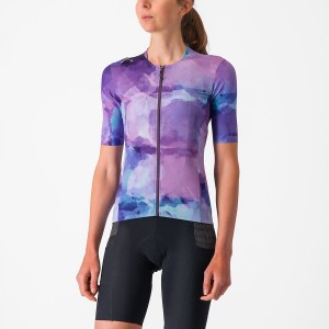 Purple Women Castelli UNLIMITED PRO W Jersey | 407589HRM