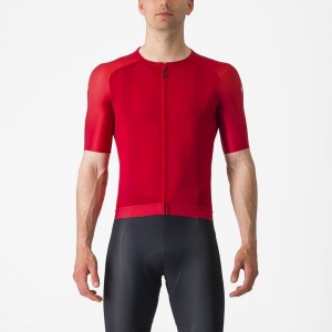 Red Men Castelli AERO RACE 7.0 Jersey | 815742SJG