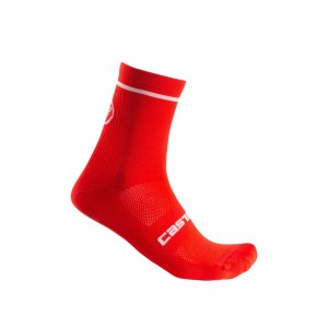 Red Men Castelli ENTRATA 13 Socks | 321084FAB