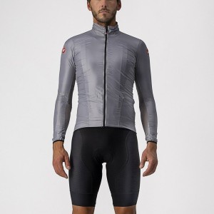 Silver Grey Men Castelli ARIA SHELL Protection | 271083EIB