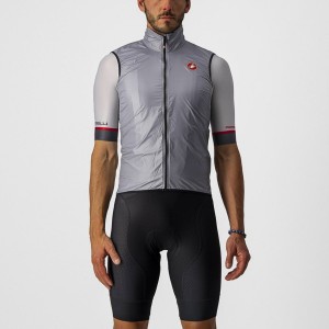 Silver Grey Men Castelli ARIA Vest | 316958UYB