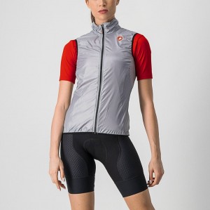 Silver Grey Women Castelli ARIA W Vest | 870165DRH