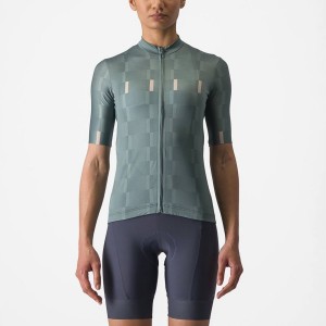 Turquoise Women Castelli DIMENSIONE Jersey | 842759BTN