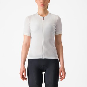 White Women Castelli LIBERA Jersey | 836152QRG