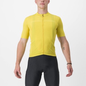 Yellow Men Castelli CLASSIFICA Jersey | 657081ZLF