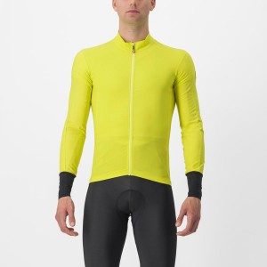 Yellow Men Castelli FLIGHT AIR Jersey | 763891MHC