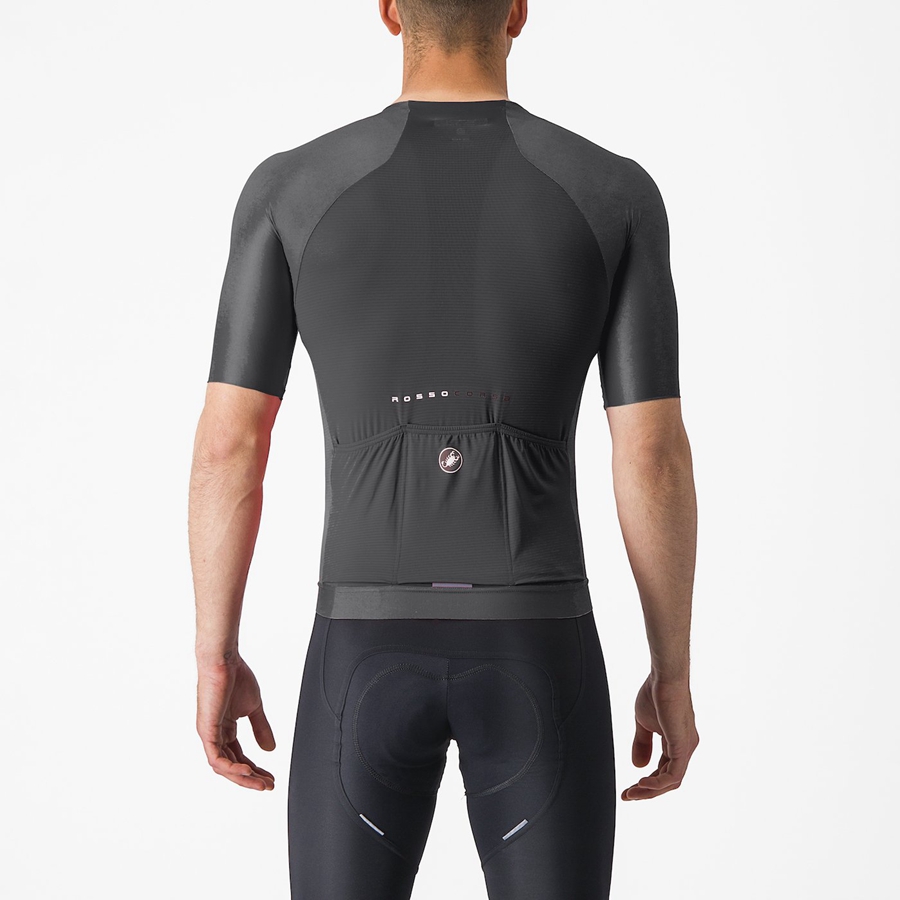 Black Men Castelli AERO RACE 7.0 Jersey | 298741KWE