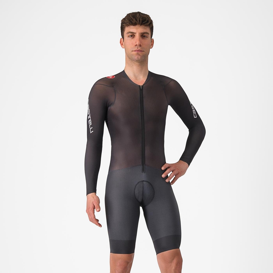 Black Men Castelli BODY PAINT 4.X Speedsuits | 058397IHA