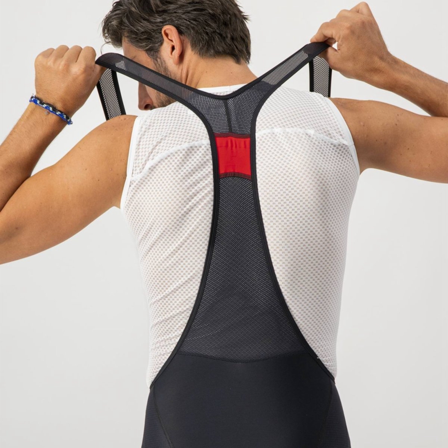 Black Men Castelli COMPETIZIONE Bib Shorts | 427608LYP