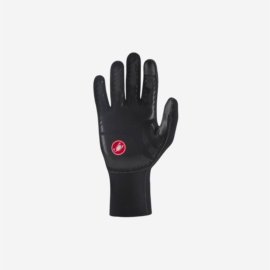 Black Men Castelli DILUVIO ONE Gloves | 172503CLA