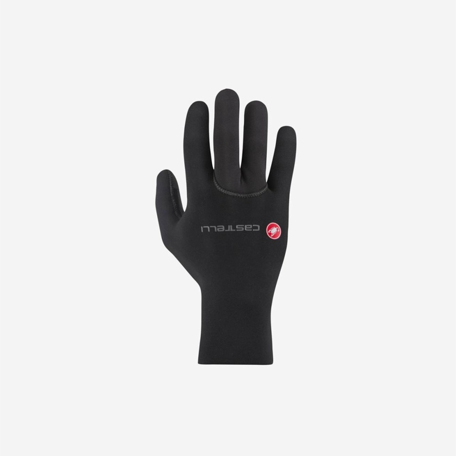 Black Men Castelli DILUVIO ONE Gloves | 172503CLA